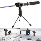 Masaüstü Taşınabilir Mini Tripod Ayaklı Mikrofon Tutucu Standı